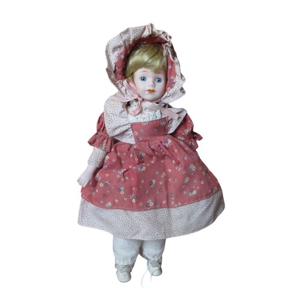 Vintage  HERITAGE MINT LTD. Country Collection 16" Porcelain Doll 1989 Joyce - Picture 1 of 6